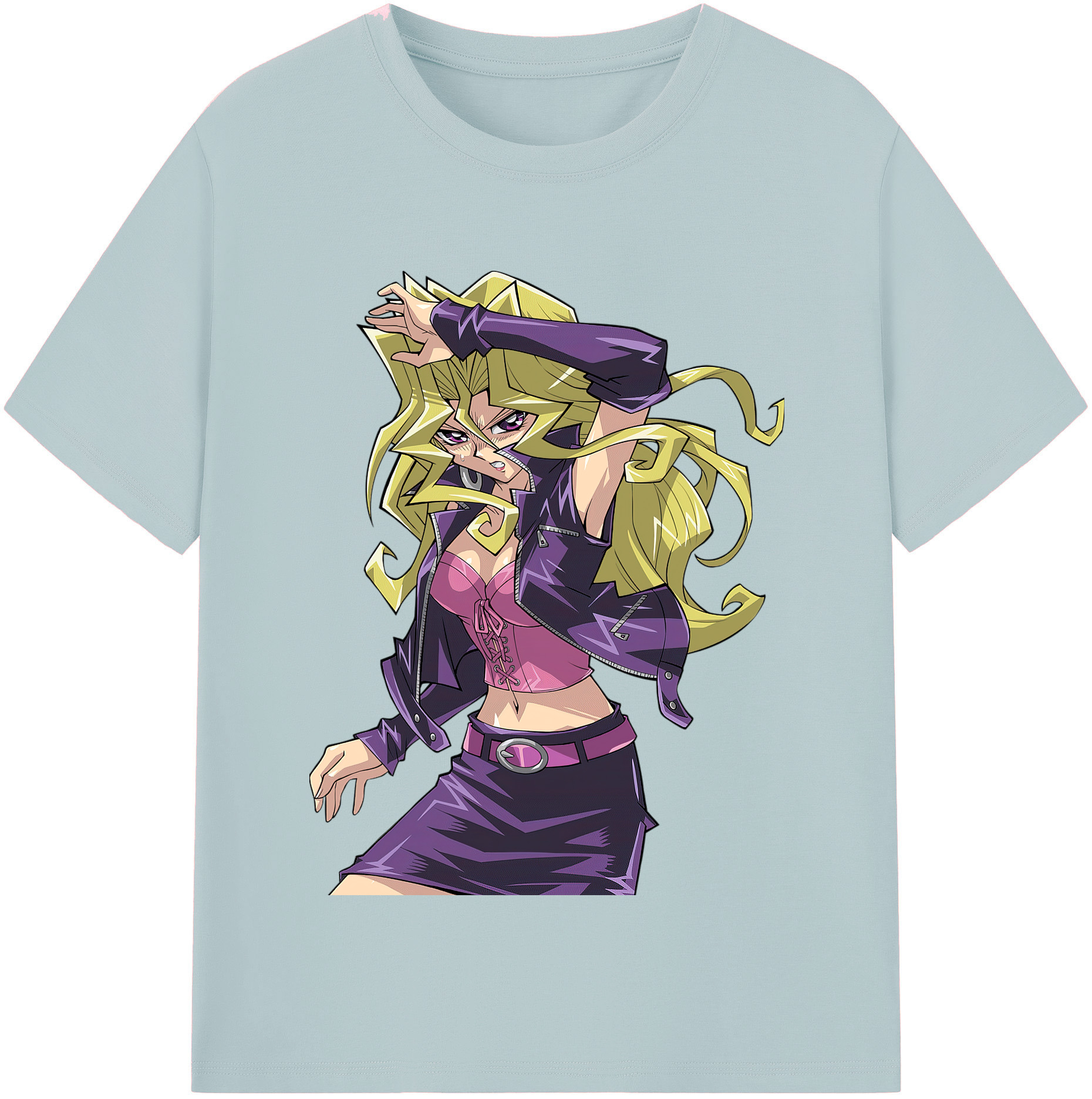 （画像用） 遊☆戯☆王 Yu-Gi-Oh! 綿100％半袖Tシャツ（フロントプリント）